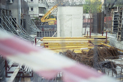 Man working at construction site