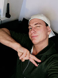 Portrait of senior man