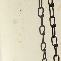 Close-up of metal door