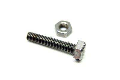 High angle view of electric lamp against white background