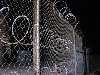 Close-up of chainlink fence