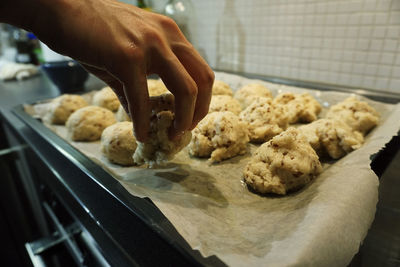 Cooking keto buns