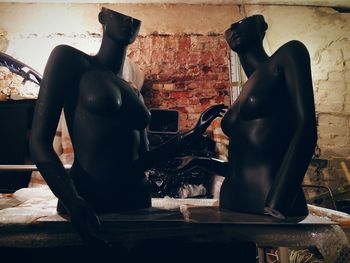 Men in music concert