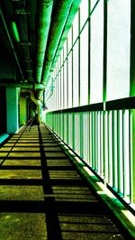 Corridor of building