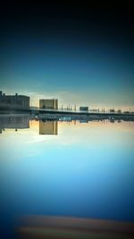 River with buildings in background