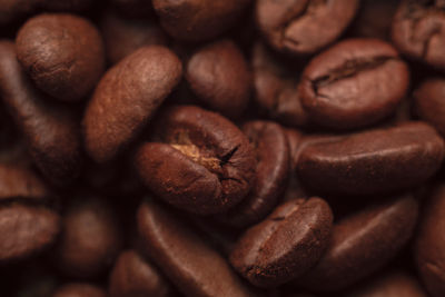 Detail shot of coffee beans