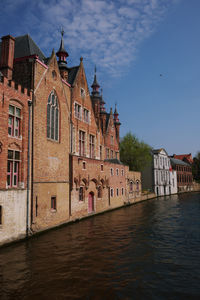 Buildings in water