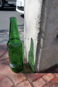 Close-up of bottle
