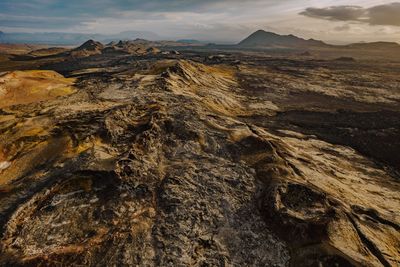 Aerial view of landscape