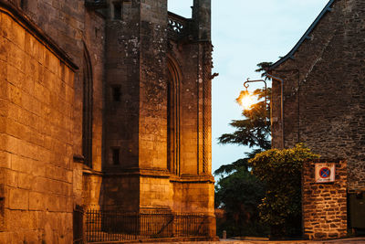 The medieval city of dinan in brittany