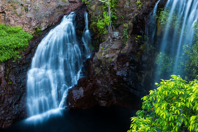 Waterfall in forest