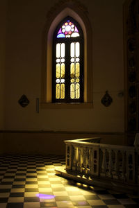 Interior of church