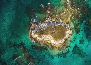 Full frame shot of old weathered wall