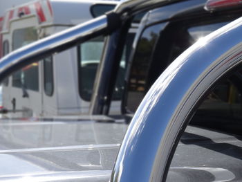 Close-up of vintage car
