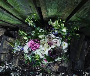 Close-up of rose bouquet