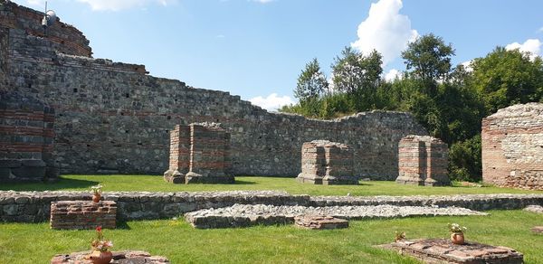 Built structure against the sky