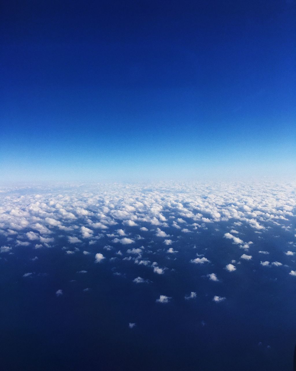 AERIAL VIEW OF CLOUDSCAPE