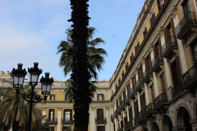 Low angle view of building against sky