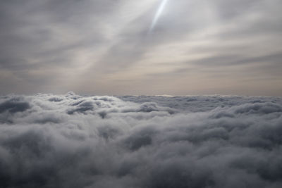 Low angle view of cloudscape