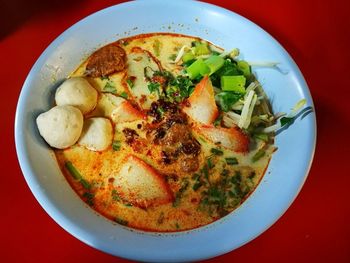 Close-up of food in plate