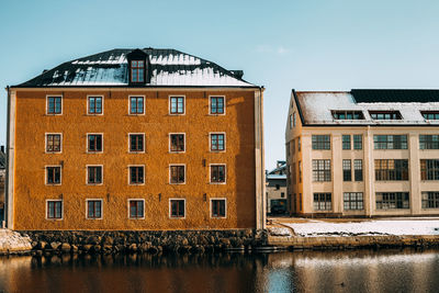 View of building against clear sky