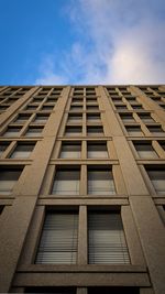 Low angle view of building against sky