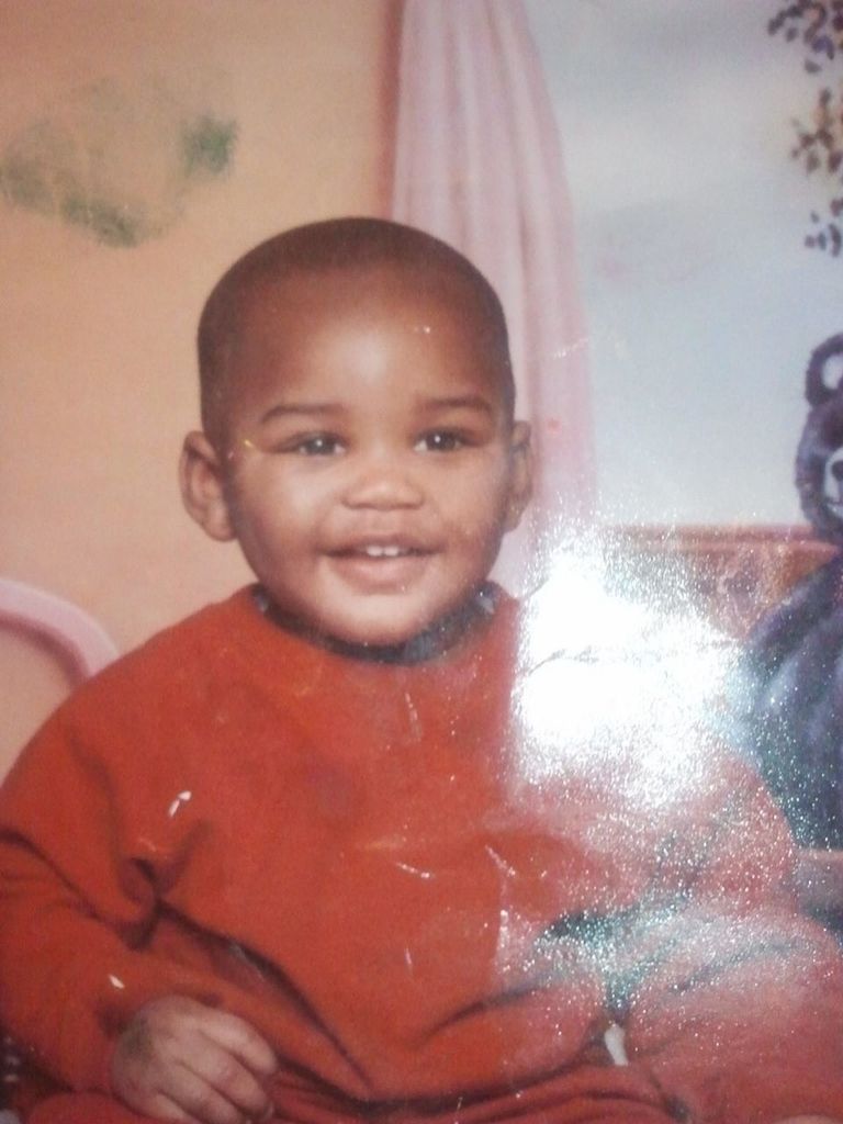Damari when he was little