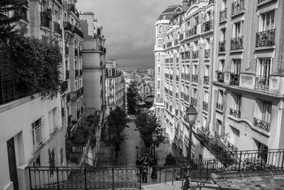 Panoramic view of city against sky