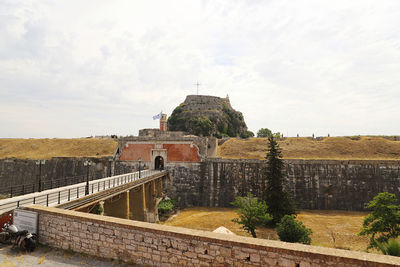 Castle in corfù 