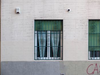 Window of building