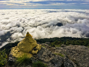 Scenic view of cloudscape against sky