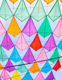 Colorful kites at khao san road, bangkok, thailand.