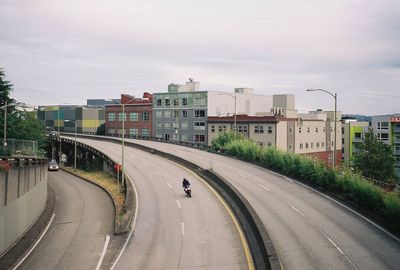 Road in city