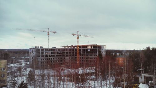 View of built structure against sky