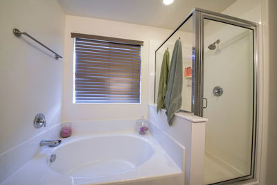 Interior of bathroom