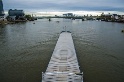 View of city at waterfront