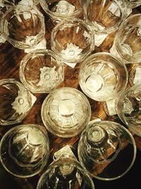 Full frame shot of coins