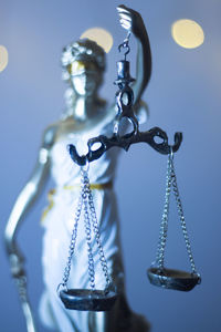 Close-up of lady justice