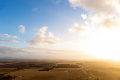 Scenic view of road against sky
