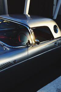 Close-up of vintage car