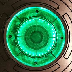 Close up of green pattern