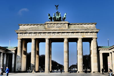 Low angle view of monument