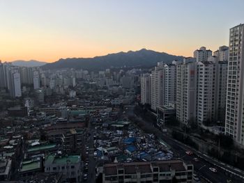 Cityscape against sky