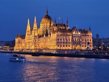 View of buildings at waterfront