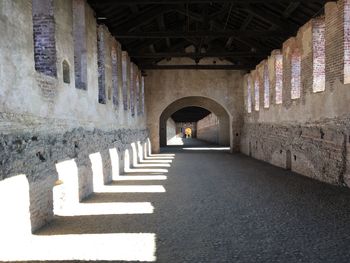 Corridor of building