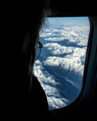 Clouds over the sea