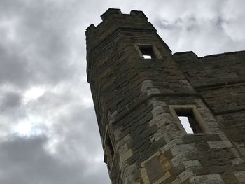 Low angle view of historical building against sky