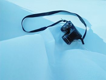 High angle view of black and white background