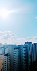 Cityscape against sky