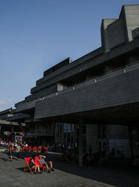 View of store against clear sky